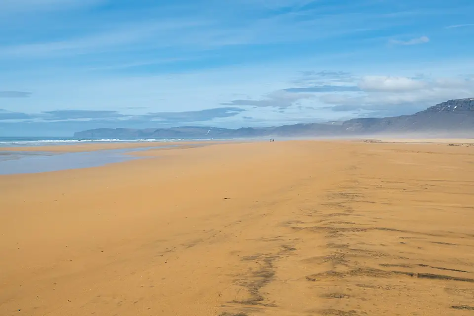 Der lange Sandstrand Rauðasandur