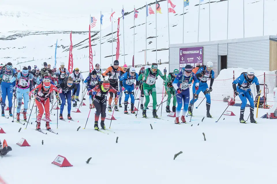 Start der Fossavatnsgangan 2024